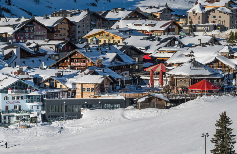 GENERAL VIEW of the town of Obertauern in Austria. (photo credit: COURTESY OF GRUBER HOTEL GROUP)