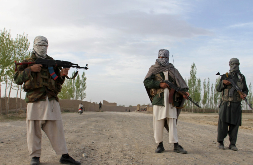 Members of the Taliban in Pakistan (photo credit: STRINGER/ REUTERS)