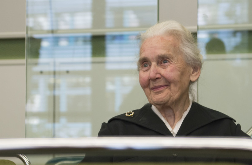 Ursula Haverbeck infamously known as 'Nazi grandma.' (photo credit: REUTERS)