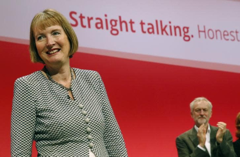 Labour MP Harriet Harman (photo credit: REUTERS/LUKE MACGREGOR)