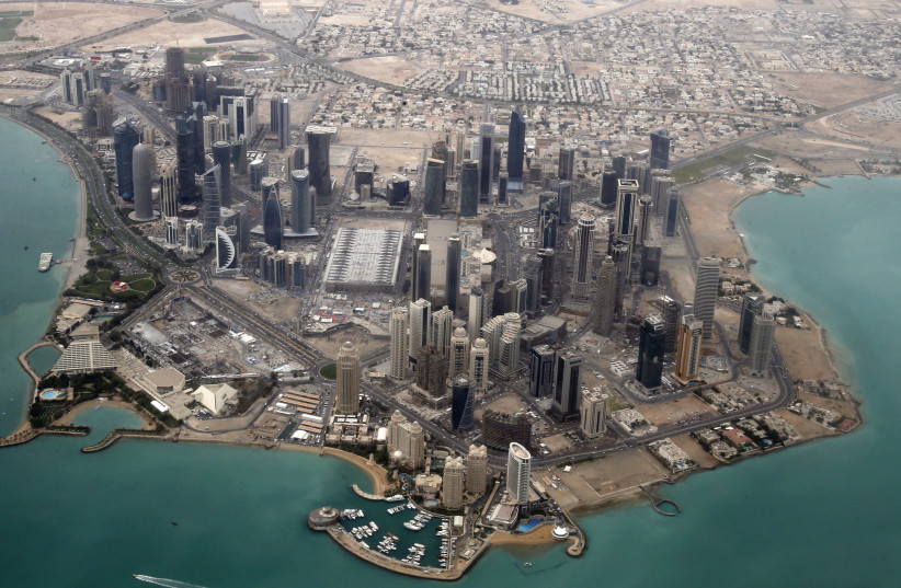 Doha, Qatar (photo credit: FADI AL-ASSAD/ REUTERS)