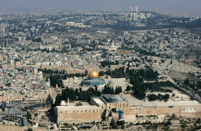 The holy city of Jerusalem. (photo credit: REUTERS)