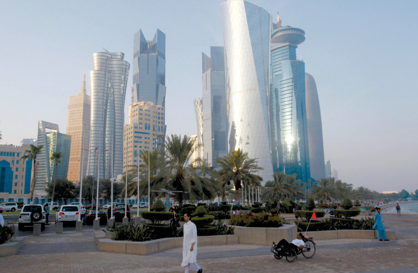 Doha, Qatar (photo credit: NASEEM ZEITOON/REUTERS)