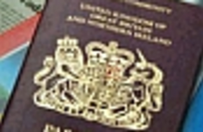 UK passport 88 (photo credit: )