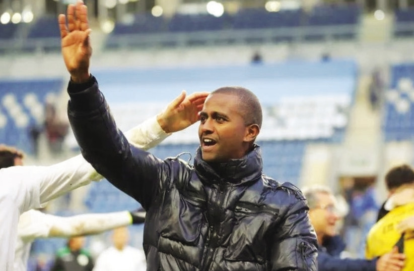 Messay Dego became the first Ethiopian-Israeli head coach to guide a team in the Premier League (photo credit: UDI ZITIAT)