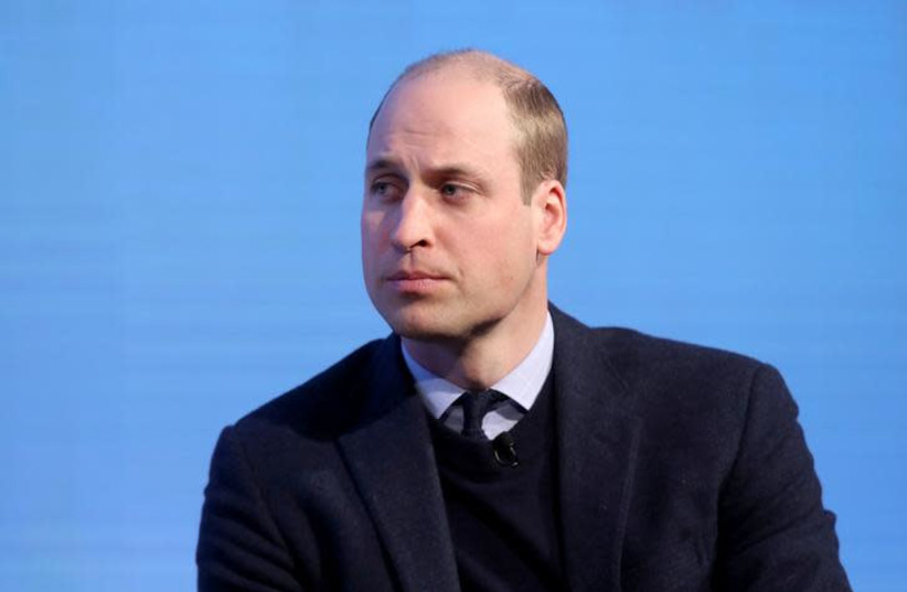 Britain's Prince William attends the first annual Royal Foundation Forum held at Aviva in London, February 28, 2018 . REUTERS/Chris Jackson/Pool (photo credit: REUTERS/CHRIS JACKSON)