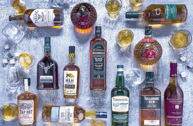 A WORLD of whisky – international and Israeli. (photo credit: WHISKY LIFE)