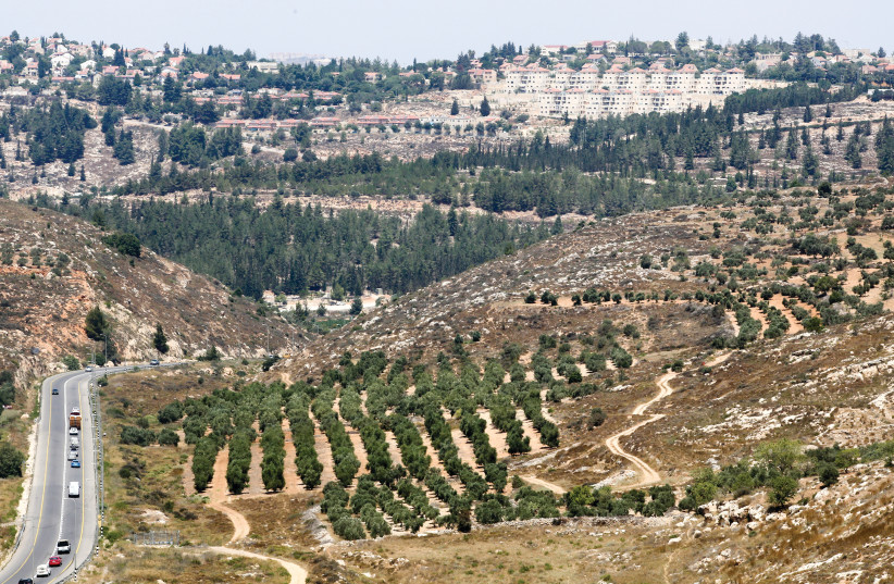 A VIEW of the settlement of Eli, in Samaria. Yesha Council deputy head Yigal Dilmoni said yesterday that turning Judea and Samaria into ‘Gush Dan east’ could significantly help the country’s housing problems. (photo credit: MARC ISRAEL SELLEM)