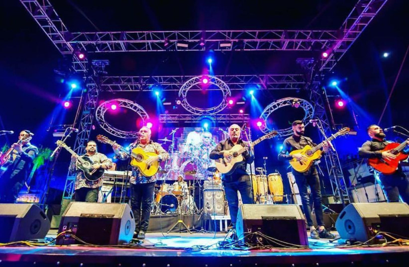 The Gipsy Kings, of "Bamboleo" fame, perform in concert. (photo credit: Courtesy)
