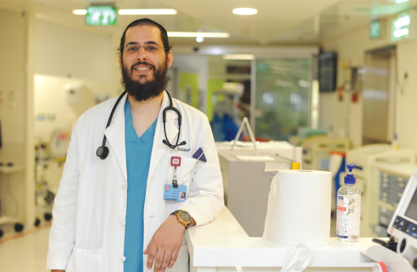 Yehuda Sabiner: Doctor in training (photo credit: RAMI SHLUSH / TECHNION)