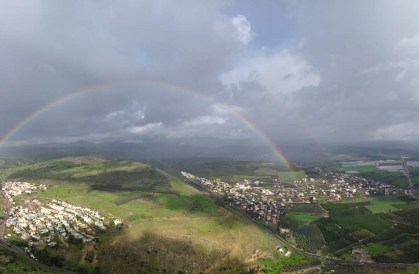 Arbel Nature Reserve, December 20, 2018 (photo credit: GIL LAPIDOT/ISRAEL NATURE AND PARKS AUTHORITY)