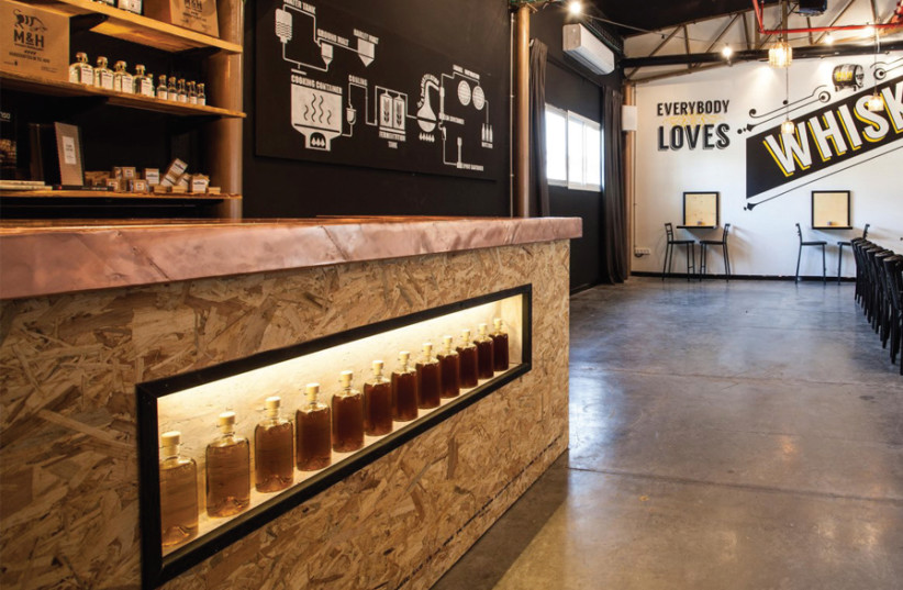 The tasting room at Milk and Honey (photo credit: Courtesy)