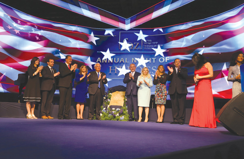 PRIME MINISTER Benjamin Netanyahu attends an event earlier this month marking the first anniversary of the moving of the US Embassy to Jerusalem.  (photo credit: YOSSI ZAMIR)