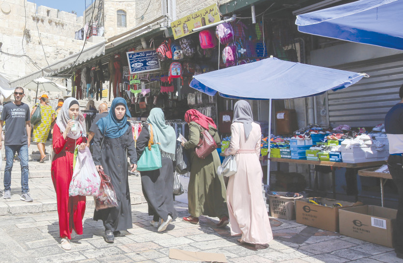 ONE OUT OF four women in the Arab community have faced verbal or physical violence in the past year.  (photo credit: MARC ISRAEL SELLEM/THE JERUSALEM POST)