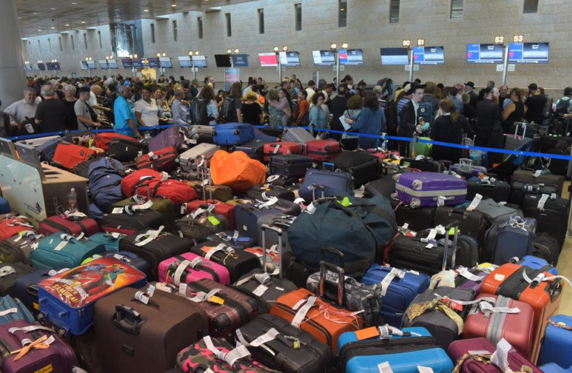 Ben-Gurion Airport baggage malfunction causes travel disruption ...