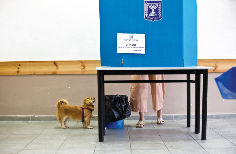 Israel elections:time to vote. (photo credit: REUTERS)
