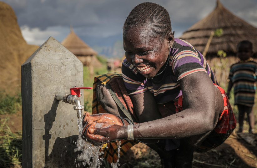 The Karamoja region of Uganda, where Innovation: Africa was installing a solar water pumping system.  (photo credit: LIOR SPERANDEO FOR INNOVATION:AFRICA)