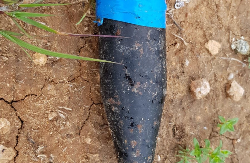 Device attached to balloons launched from Gaza. (photo credit: POLICE SPOKESPERSON'S UNIT)