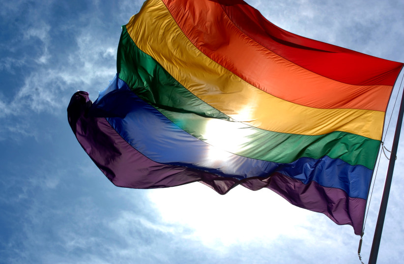 LGBTQ flag (photo credit: Wikimedia Commons)