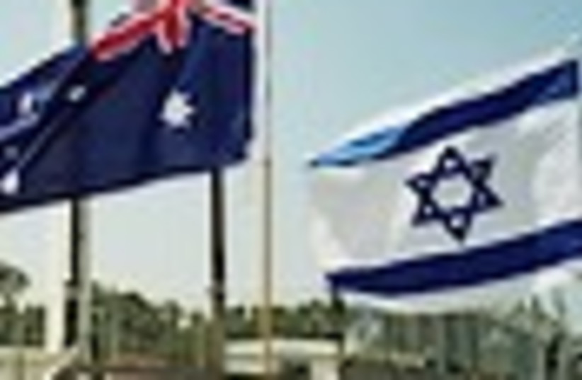 australia israel flags (photo credit: )