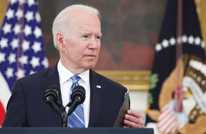 US PRESIDENT Joe Biden has been riding a new wave of populism that will become the central theme in the next decade’s election campaigns across the Western world: disparaging big tech corporations. (photo credit: JONATHAN ERNST / REUTERS)