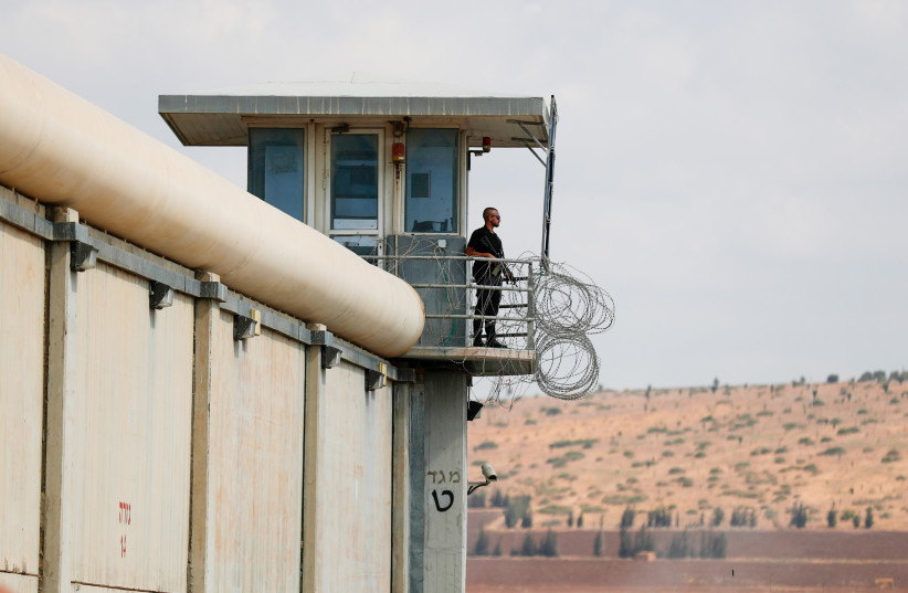  GILBOA PRISON, in northern Israel near the West Bank.  (photo credit: FLASH90)