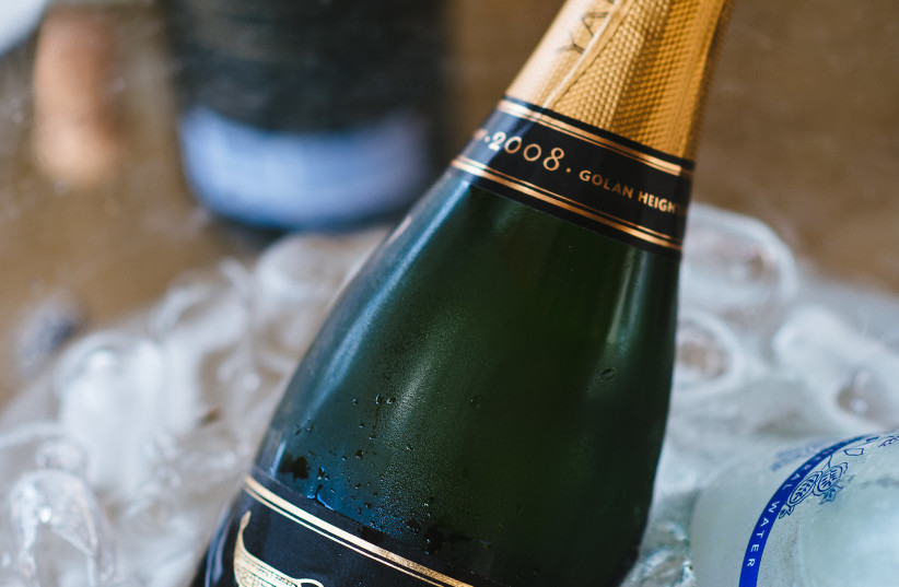  Yarden Blanc de Blancs is as good as any champagne but less expensive (photo credit: Adi Perze)
