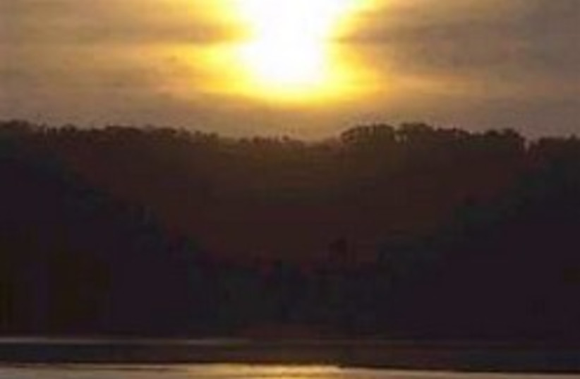 sunset river fishing 248.88 (photo credit: )