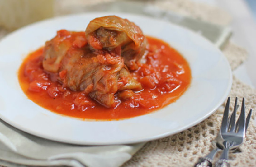  Stuffed cabbage is popular in Ukraine and is known as holubtsi, which literally translates as "little pigeons". (photo credit: CHANIE APFELBAUM/JTA)