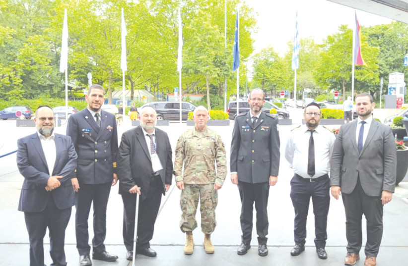 A forum of European military rabbis has been established in Germany ...