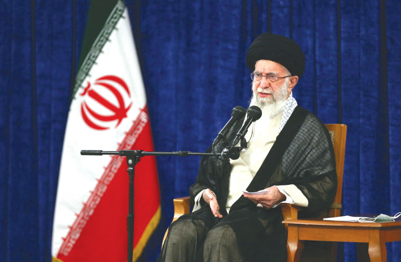  FACEBOOK AND Instagram have improved in dealing with direct incitement to violence on their platforms, except apparently from Ayatollah Khamenei, says the writer. (photo credit: WEST ASIA NEWS AGENCY/REUTERS)