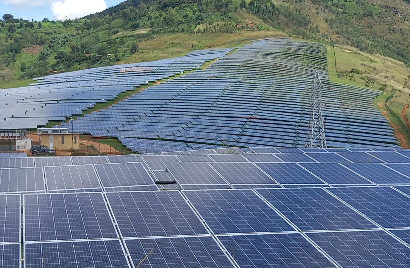  Gigawatt Global's 7.5 MW Solar Field in Burundi, completed in May 2021, providing over 10% of the country's electricity. (photo credit: GIGAWATT GLOBAL)