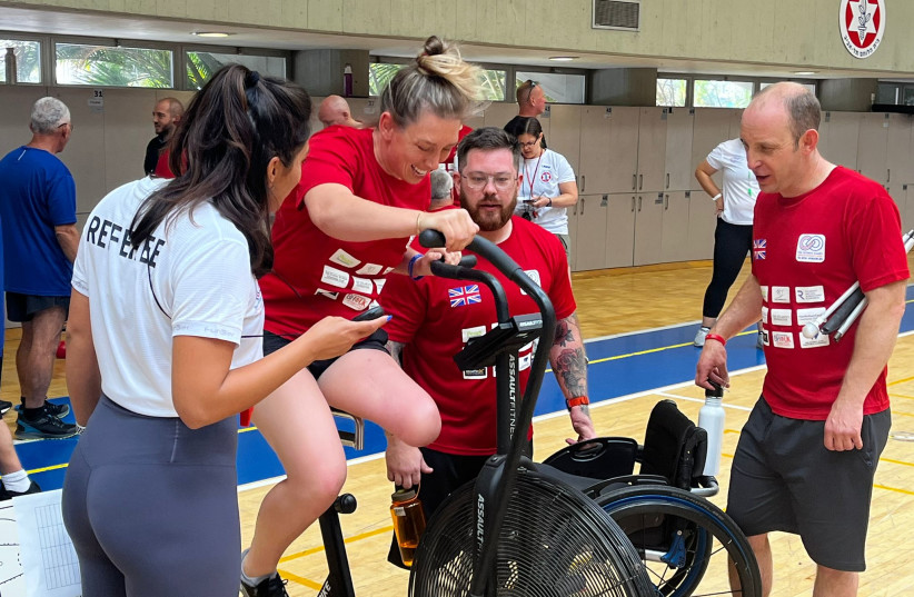  Veterans are seen ahead of the Veteran Games in Israel. (photo credit: Courtesy of The Veteran Games)