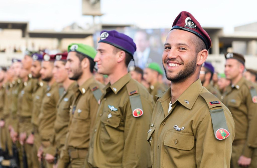  One of 75 pictures chosen from the IDF archives, on the occasion of the IDF's 75th anniversary. (photo credit: IDF SPOKESPERSON'S UNIT)