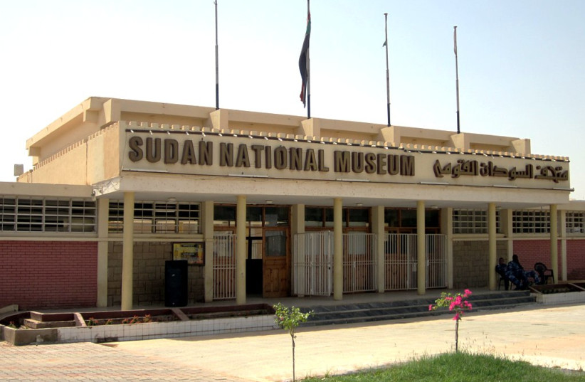  The Sudan National Museum at Khartoum, Sudan, was founded in 1971. The collection showcases archaeology downstairs and early Christian frescoes upstairs. (photo credit: Wikimedia Commons)
