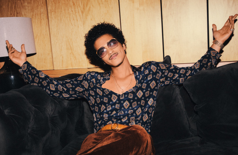  Grammy-winning musician Bruno Mars will be performing in Tel Aviv in October 2023. (photo credit: Live Nation)