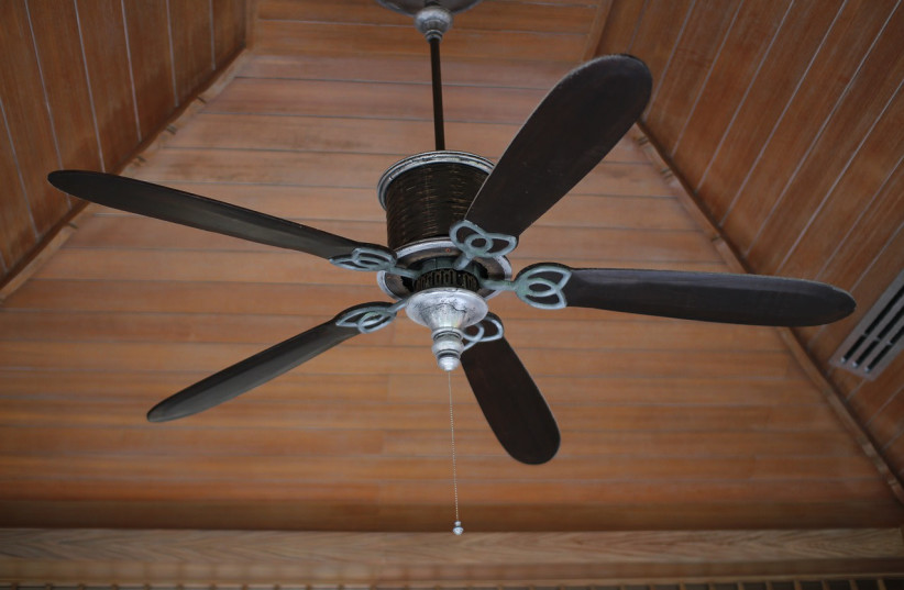  A ceiling fan (Illustrative) (photo credit: PIXABAY)