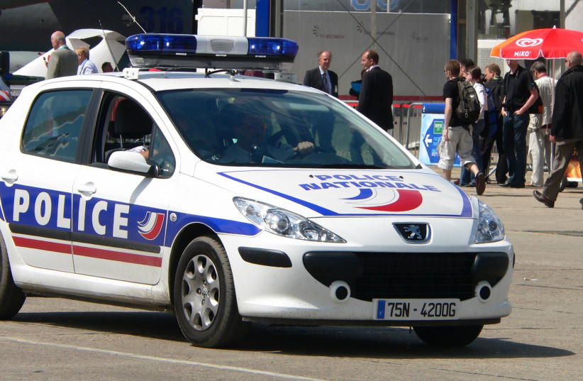 French Police car  (photo credit: Wikimedia Commons)