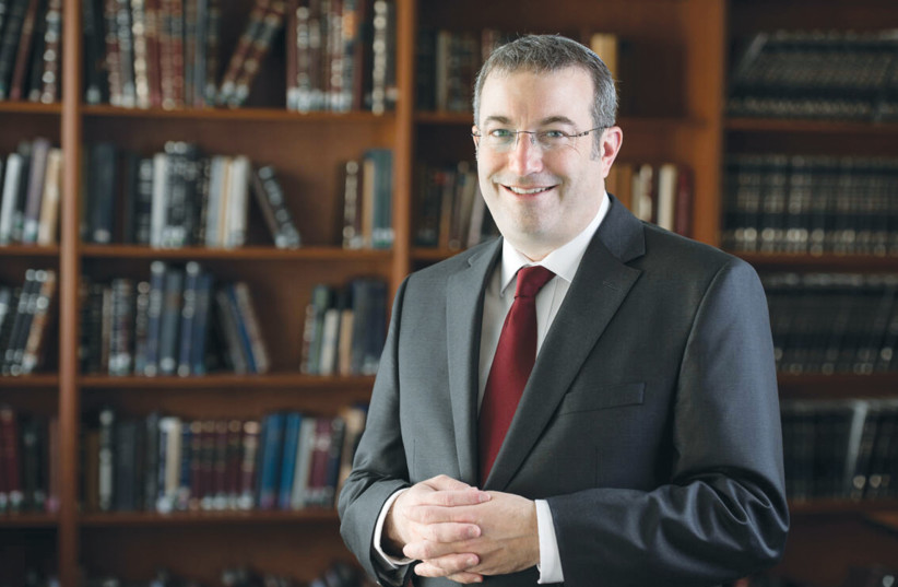  YESHIVA UNIVERSITY president Rabbi Dr. Ari Berman. (photo credit: Courtesy Yeshiva University)