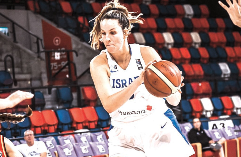   ISRAEL FORWARD Alex Cohen is excited about next week’s Women’s EuroBasket competition, which will feature the blue-and-white at home hosting Belgium, Italy and the Czech Republic. (photo credit: YEHUDA HALICKMAN)