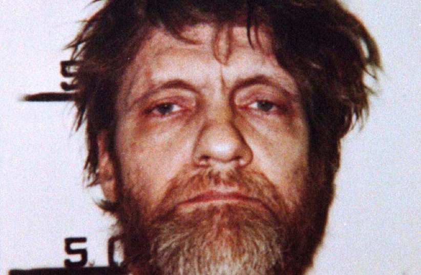  Ted Kaczynski poses in his booking mugshot from April 1996. The FBI is asking for DNA samples from "Unabomber" Ted Kaczynski in connection with unsolved 1982 murders involving Tylenol capsules laced with potassium cyanide, FBI officials said on May 19, 2011. (photo credit: REUTERS/Handout/Files)