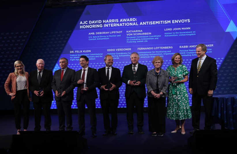  American Jewish Committee (AJC) honoring international antisemitism envoys (photo credit: AJC)