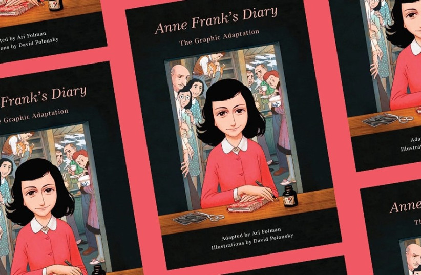  "Anne Frank's Diary: The Graphic Adaptation"  (photo credit: ANNE FRANK FONDS)
