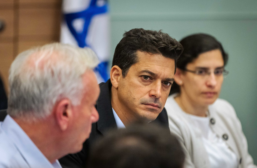 Amichai Chikli  attends a committee meeting at the Knesset, the Israeli parliament in Jerusalem, on December 6, 2022 (photo credit: OLIVIER FITOUSSI/FLASH90)