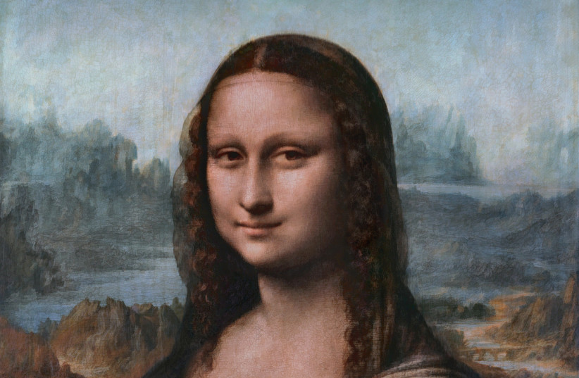  The Mona Lisa, by Leonardo da Vinci. One of the most famous paintings in the world. (Illustrative) (photo credit: Wikimedia Commons)