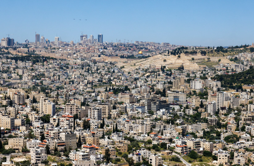  An aerial view of Jerusalem taken ahead of Jerusalem Day in 2023. (photo credit: MARC ISRAEL SELLEM)