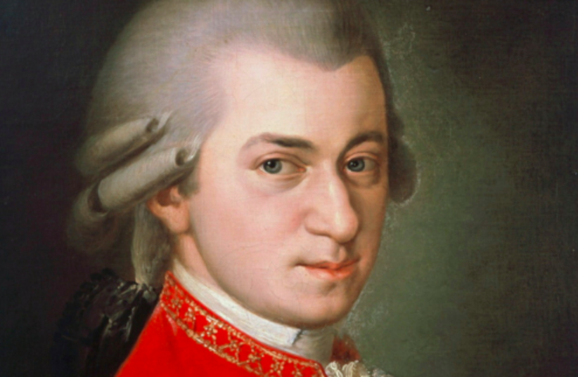  Wolfgang Amadeus Mozart (photo credit: Wikimedia Commons)
