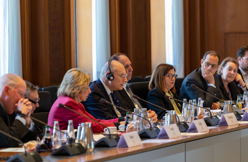  Claims Conference- German government negotiations 2023.  (photo credit: COURTESY CLAIMS CONFERENCE)