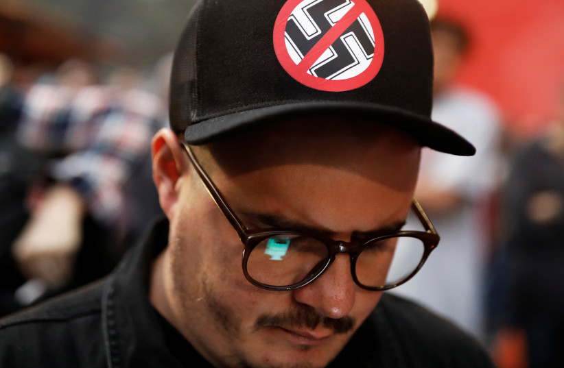  ‘APPLYING THE term “Nazi” to anyone other than the past century’s genocidal criminals or their neo-Nazi successors is despicable and revolting.’ (photo credit: NACHO DOCE/REUTERS)