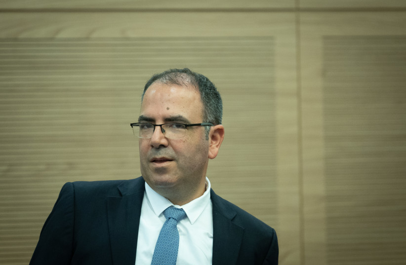  Deputy Attorney General Gil Limon attends a Constitution, Law and Justice Committee meeting on the planned judicial reform, at the Knesset, the Israeli Parliament in Jerusalem on June 25, 2023. (photo credit: YONATAN SINDEL/FLASH90)